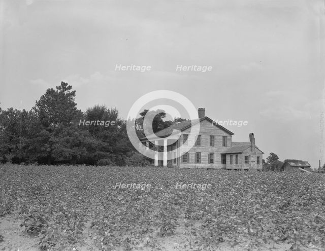 Pharr Plantation house near Social Circle, Georgia, 1937. Creator: Dorothea Lange.