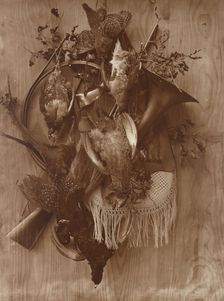 Pheasant and Grouse, ca. 1865. Creator: Adolphe Braun