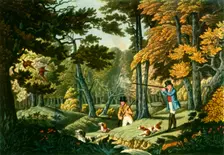Pheasant Shooting near Uxbridge c1824, (1943). Creator: Unknown