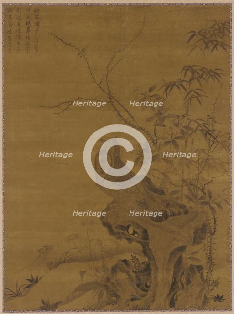 Pheasants, Yuan dynasty, 14th century. Creator: Wang Yuan.