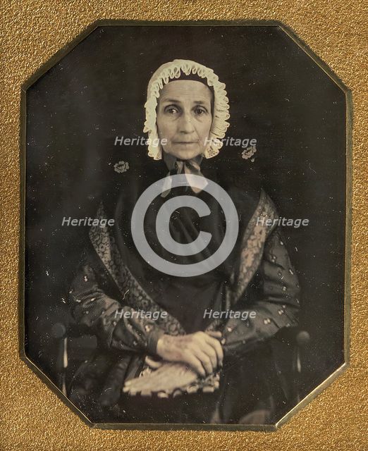 Phebe Grenell, 72, 1847. Creator: Unknown.