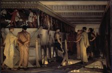 Pheidias and the Frieze of the Parthenon, 1868-69. Creators: Sir Lawrence Alma-Tadema , Phidias