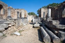 Pheidias workshop, Olympia, Greece. Creator: Samuel Magal