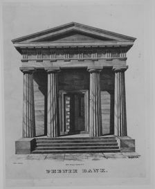Phenix Bank, New York, 1826-29. Creator: Anthony Imbert