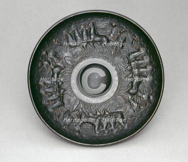 Phiale (Shallow Bowl for Pouring Ritual Libations), 300-250 BCE. Creator: Unknown.