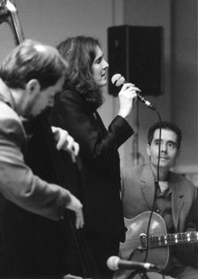 Phil Flanigan and Hannah Richardson, performing, 2008. Creator: Brian Foskett