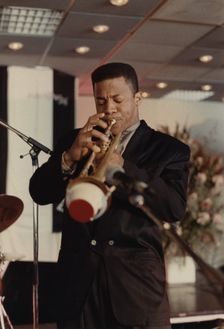 Phil Harper, Jazz Inn Party, Nordwijk, Netherlands, 1989. Creator: Brian Foskett