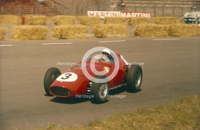 Phil Hill in action in a Ferrari, Dutch Grand Prix, Zandvoort, 1959. Artist: Unknown