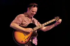 Phil Robson, Love Supreme Jazz Festival, Glynde Place, East Sussex, 2015. Artist: Brian O'Connor