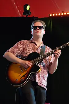 Phil Robson, Love Supreme Jazz Festival, Glynde Place, East Sussex, 2015. Artist: Brian O'Connor