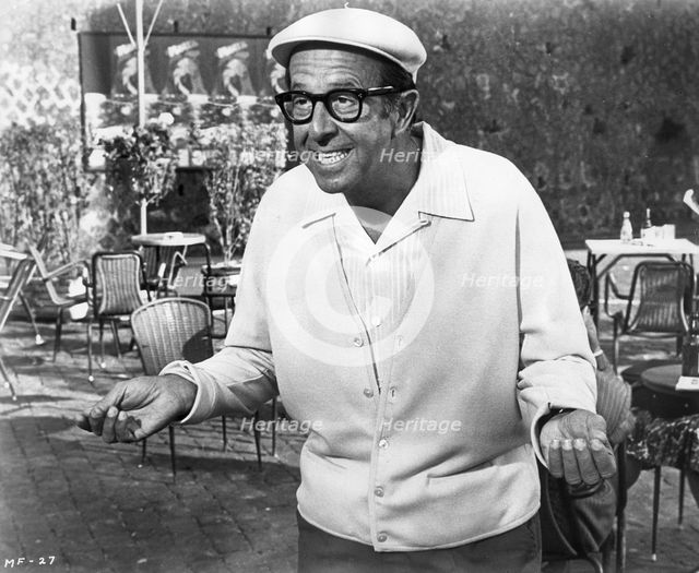 Phil Silvers (1912-85), American actor and comedian, 1969. Creator: Unknown.
