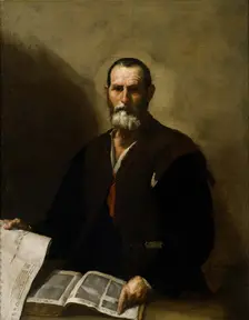 Philosopher Crates of Thebes, 1636. Artist: Ribera, José, de (1591-1652)