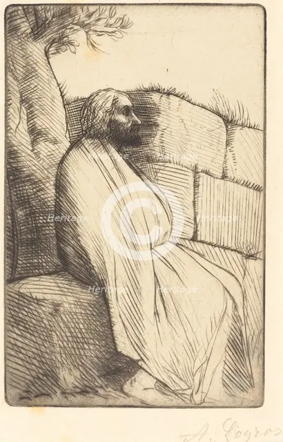 Philosopher (Le philosophe). Creator: Alphonse Legros.