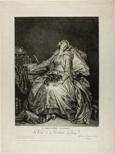 Philosophy Asleep, n.d. Creator: Jacques Aliamet
