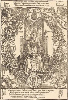 Philosophy, probably 1502. Creator: Albrecht Durer
