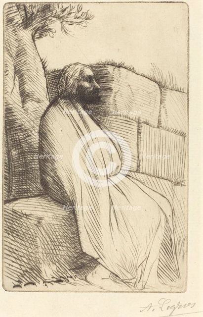 Philospher (Le philosophe). Creator: Alphonse Legros.