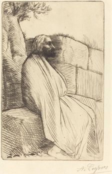 Philospher (Le philosophe). Creator: Alphonse Legros