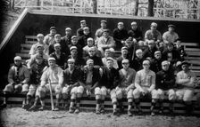Phila N. players at Hot Springs, Ark. March 1912 (baseball), 1912. Creator: Bain News Service