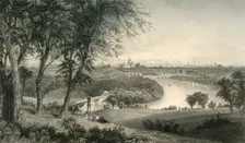 Philadelphia from Belmont, (West Park) 1874. Creator: Robert Hinshelwood