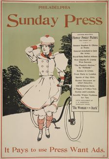 Philadelphia Sunday press. 1895, c1893 - 1897. Creator: Unknown