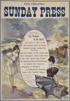 Philadelphia Sunday press. August 18, 1895, c1893 - 1897. Creator: Unknown