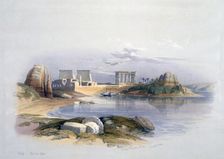 Philae 1838. Artist: David Roberts