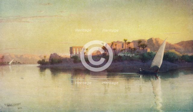 'Philae', c1880, (1904). Artist: Robert George Talbot Kelly.
