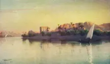 Philae c1880, (1904). Artist: Robert George Talbot Kelly