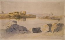 Philae, Egypt, 1854. Artist: Edward Lear