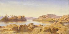 Philae, Egypt, 1863. Creator: Edward Lear