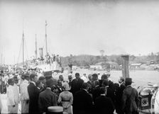 Philander C. Knox Visit To Central America And The West Indies - Knox In San Domingo, 1912. Creator: Harris & Ewing
