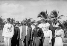 Philander C. Knox Visit To Central America And The West Indies - Knox In San Domingo, 1912. Creator: Harris & Ewing