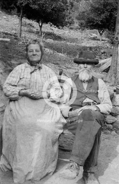 Philander Fitzgerald, Nash, Nelson County, Virginia, USA, 1916-1918. Artist: Cecil Sharp