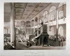 Philanthropic Society Institution Chapel, London Road, Southwark, London, 1809. Artist: Edward Blackburn