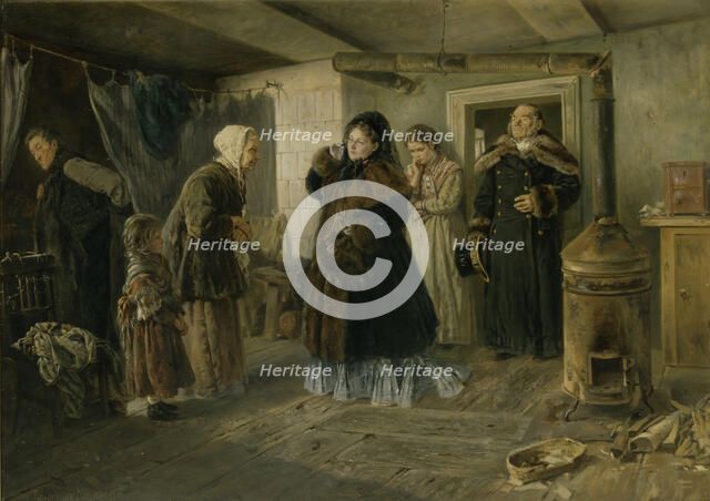 Philantropists, 1874. Artist: Makovsky, Vladimir Yegorovich (1846-1920)