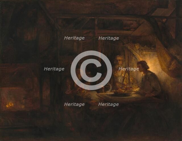 Philemon and Baucis, 1658. Creator: Rembrandt Harmensz van Rijn.