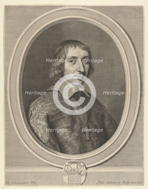 Philibert-Emmanuel de Beaumanoir de Lavardin, 1651. Creator: Robert Nanteuil.
