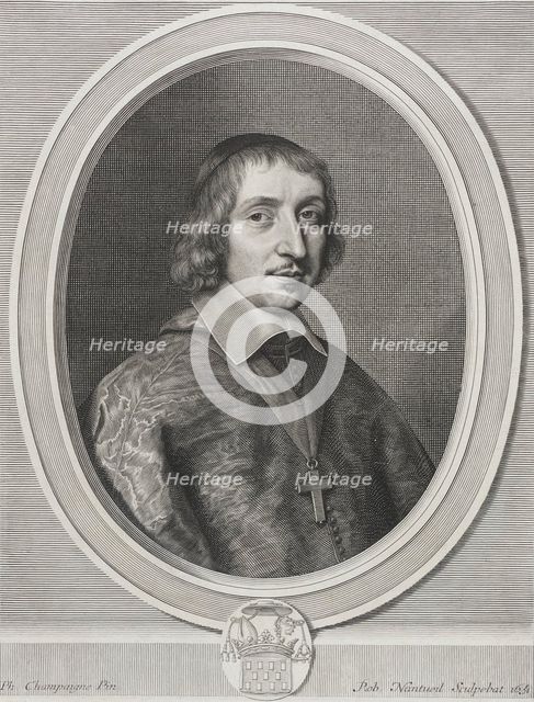 Philibert-Emmanuel de Beaumanoire de Lavardin, 1651. Creator: Robert Nanteuil.