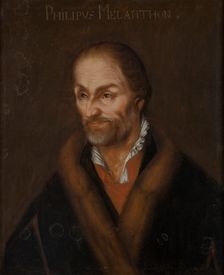 Philip Melanchthon, 1497-1560. Creator: Anon