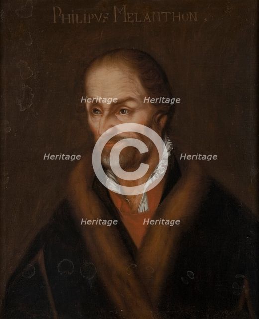 Philip Melanchthon, 1497-1560. Creator: Anon.
