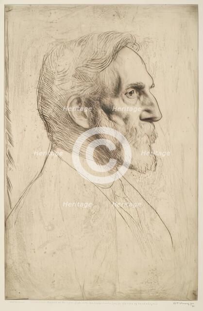 Philip Norman, 1915. Creator: William Strang.