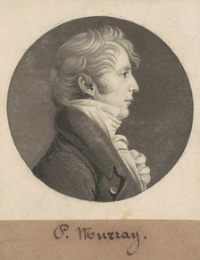 Philip Norborne Nicholas, c. 1808. Creator: Charles Balthazar Julien Févret de Saint-Mémin