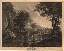 Philip Baptising the Eunuch, 1772. Creator: John Browne (British, 1741-1801)