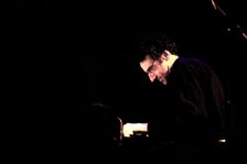 Philip Clouts, pianist and composer, The Hawth Theatre, Crawley, West Sussex. Artist: Brian O'Connor