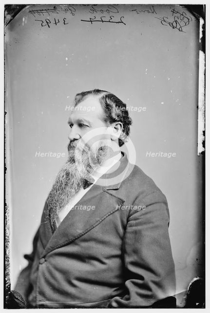 Philip Cook of Georgia, between 1870 and 1880.  Creator: Unknown.