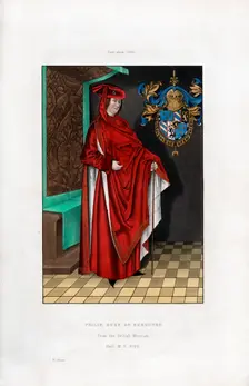 Philip, Duke of Burgundy, c1460, (1843).Artist: Henry Shaw