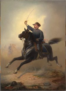 Philip Henry Sheridan, 1871. Creator: Thomas Buchanan Read