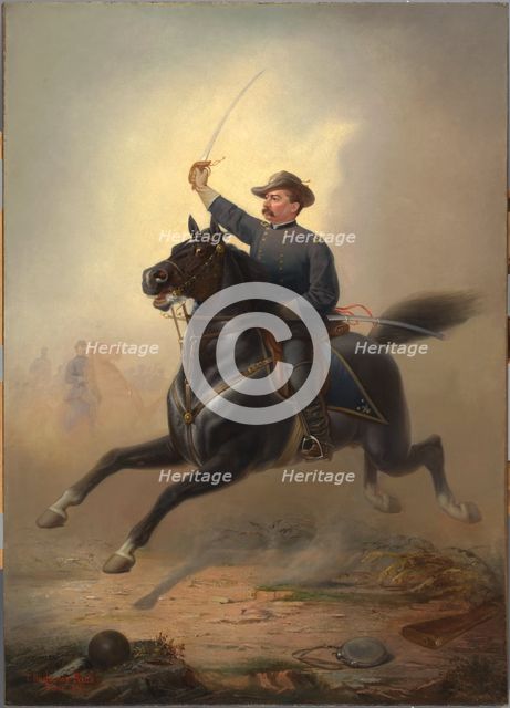 Philip Henry Sheridan, 1871. Creator: Thomas Buchanan Read.