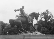 Philip Henry Sheridan - Equestrian statues in Washington, D.C., between 1911 and 1942. Creator: Arnold Genthe