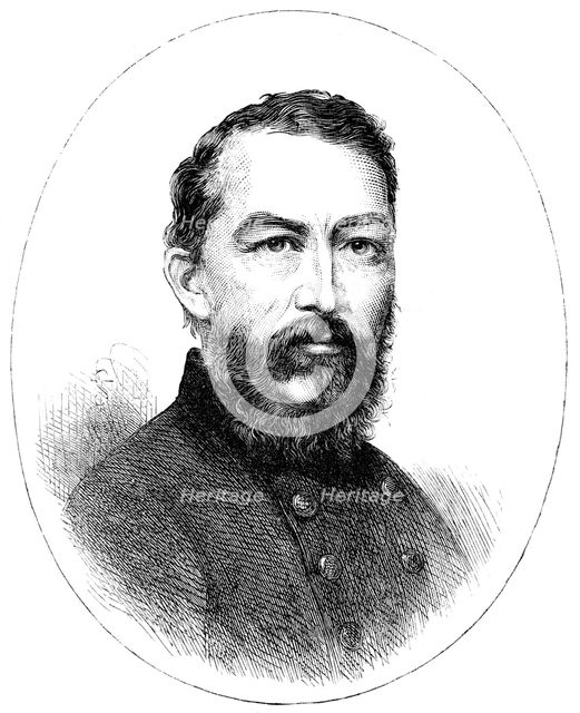 Philip Henry Sheridan, Union general of the American Civil War, (c1880). Artist: Unknown